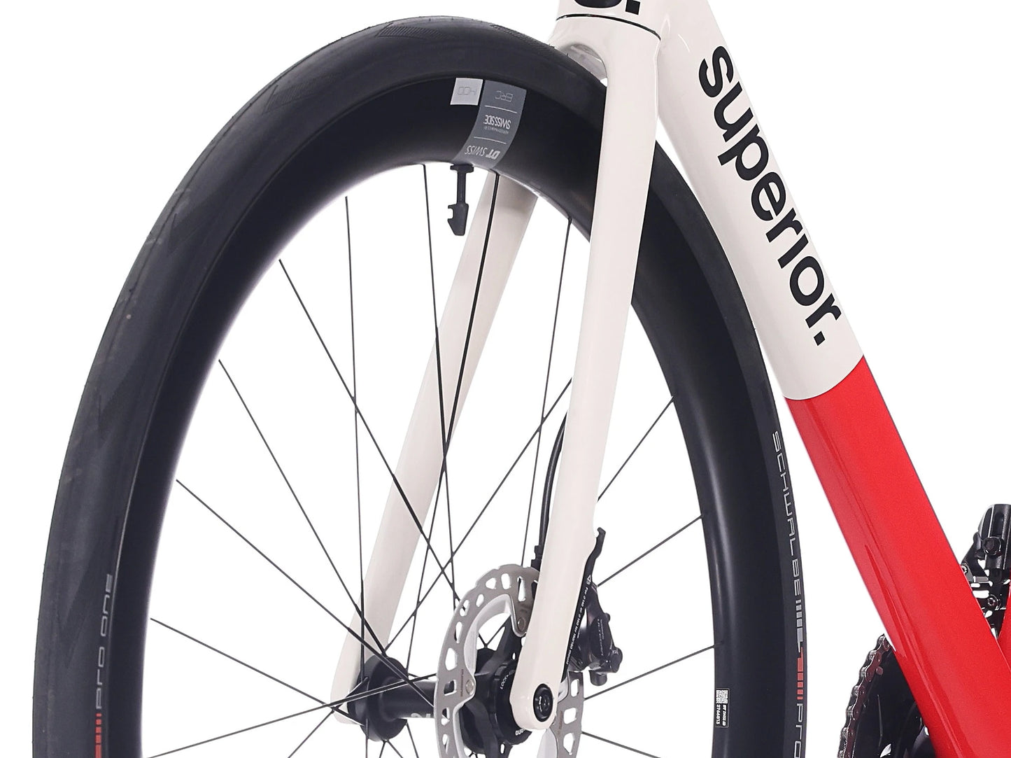 VÉLO DE ROUTE SUPERIOR RR 9.8 CARBON Gloss Red / White 2025