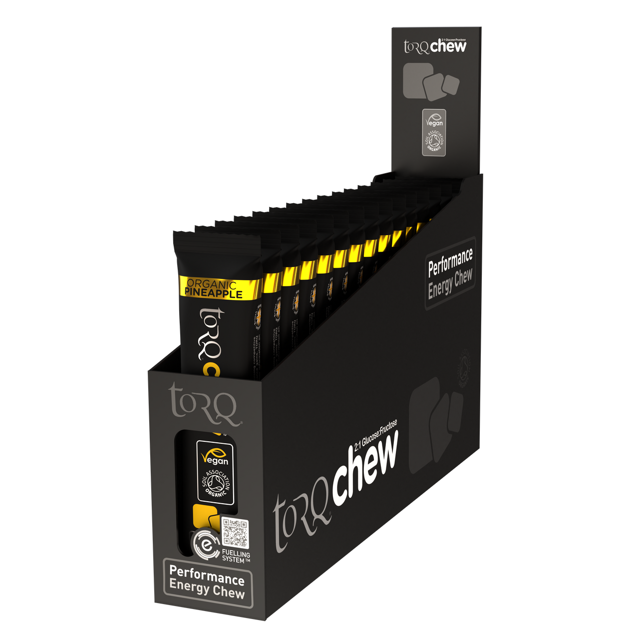 TORQ BARRE ENERGY CHEW ANANAS (PACK DE 15 BARRES)