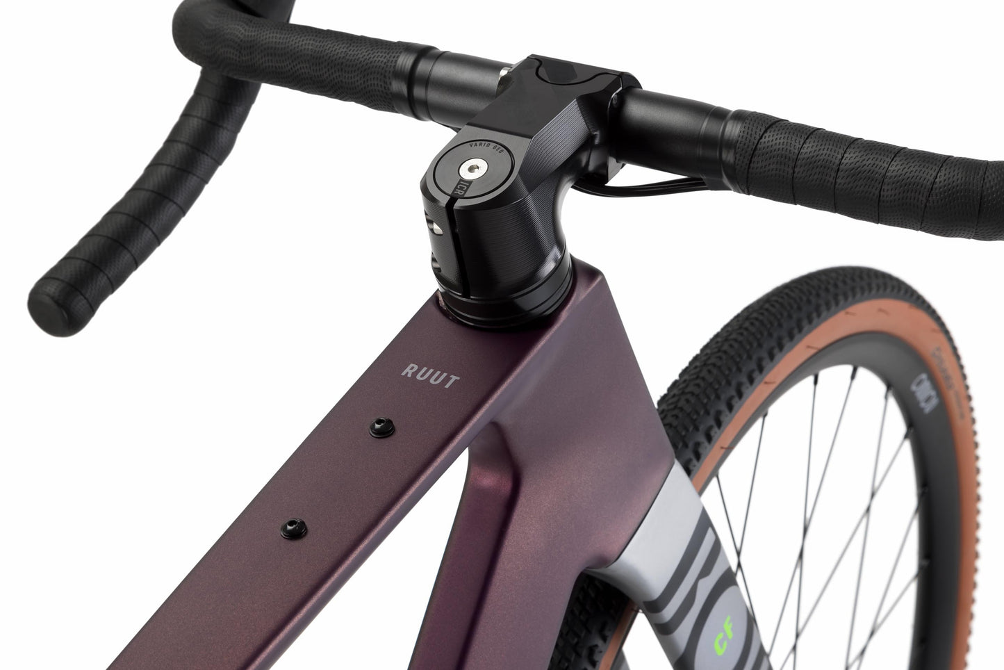 GRAVEL RONDO RUUT CF2 AUBERGINE / SILVER