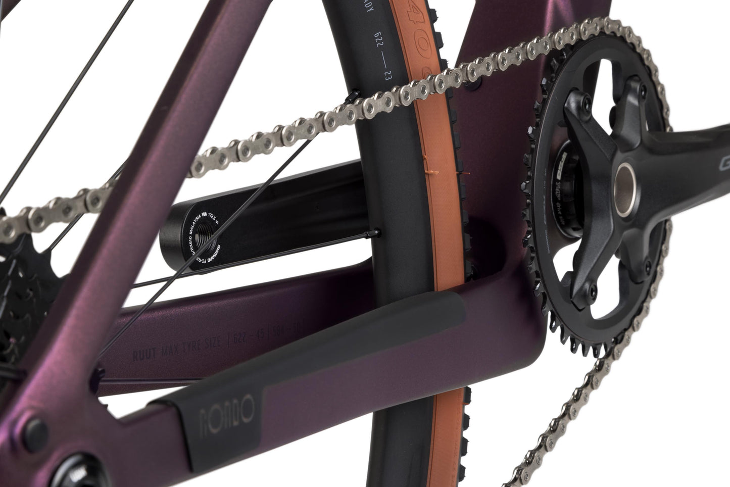 Rondo RUUT CF0 Gen2 AUBERGINE / SILVER SHIMANO GRX RD-RX812