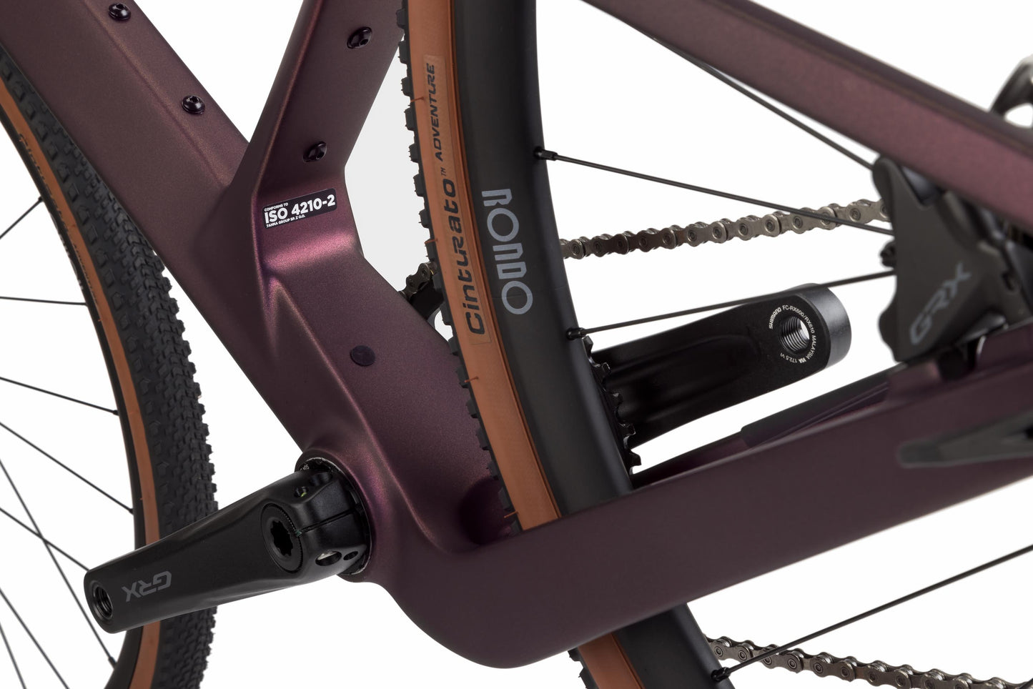 Rondo RUUT CF0 Gen2 AUBERGINE / SILVER SHIMANO GRX RD-RX812