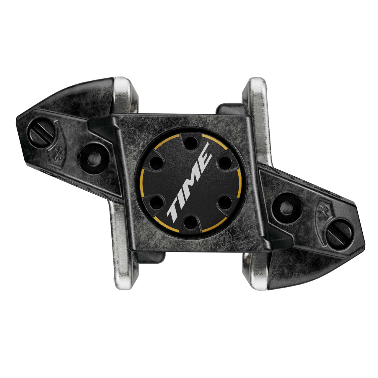 PÉDALES TIME XC 12 AXE TITANE CARBON/OR + CALES ATAC 13°/17° B1 2024 dispo le 16.09.24