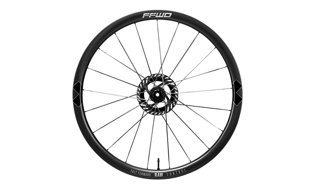 FFWD RAW CONTROL 36 – Paire de Roues Gravel Carbone Tubeless | Roulements CeramicSpeed
