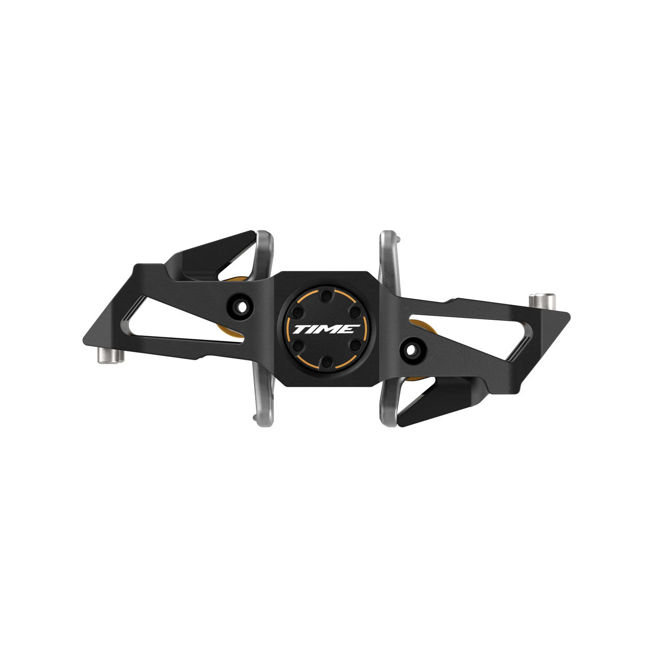 PÉDALES TIME SPECIALE 12 SMALL AXE TITANE NOIR/OR + CALES ATAC 13°/17° B1 2024