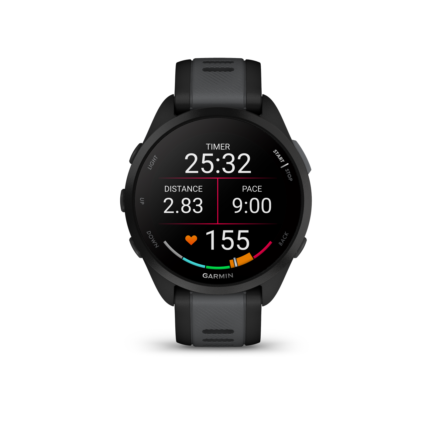 Forerunner® 165 Noir/Gris