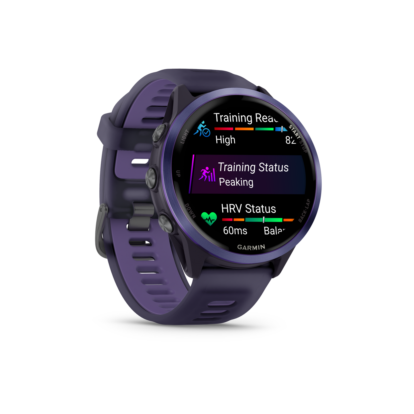 NEW Forerunner 570 - 47mm Aluminium indigo avec bracelet violet translucide/Indigo
