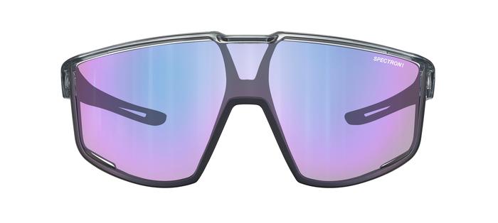 Lunettes vélo Julbo Fury Gris translucide Violet Spectron 1