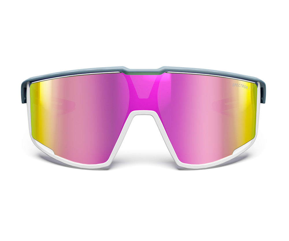 Lunettes vélo Julbo Fury Gris Foncé / Gris Clair / Bleu - Spectron 3 2025