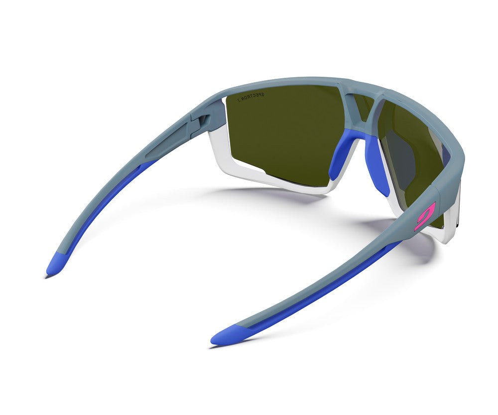Lunettes vélo Julbo Fury Gris Foncé / Gris Clair / Bleu - Spectron 3 2025