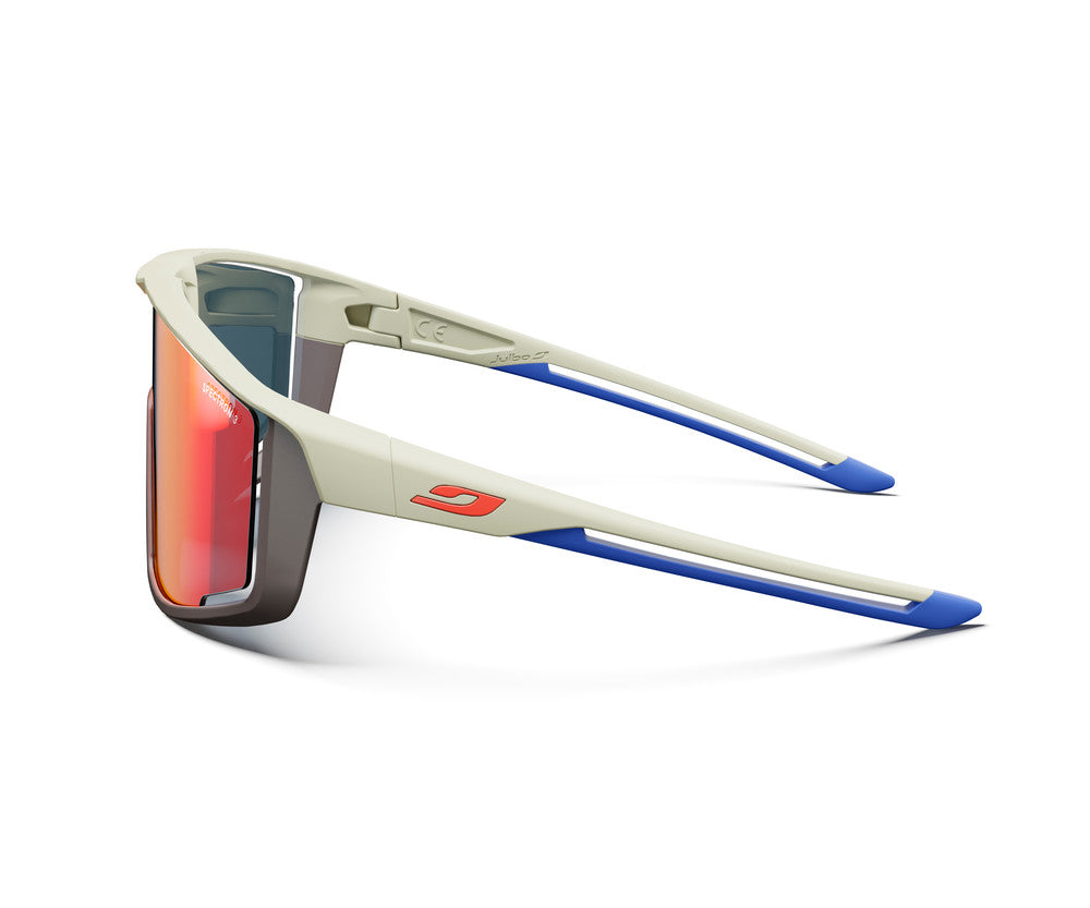 Lunettes vélo Julbo Fury Marron Clair / Marron / Bleu - Spectron 3 2025
