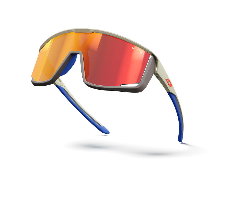 Lunettes vélo Julbo Fury Marron Clair / Marron / Bleu - Spectron 3 2025