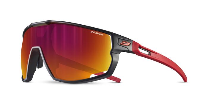 Lunettes vélo Julbo Rush Noir / Rouge Spectron 3