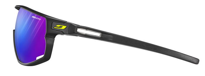 Lunettes vélo photochromiques Julbo Rush Noir / Noir- REACTIV 1-3 High Contrast