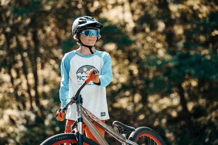 Lunettes vélo enfant Julbo Fury S Bleu - Spectron 3