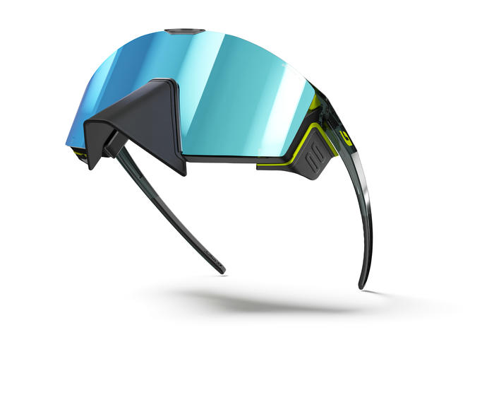 EDGE COVER Noir / Jaune Fluo - Spectron HD 4 Polarized 2025