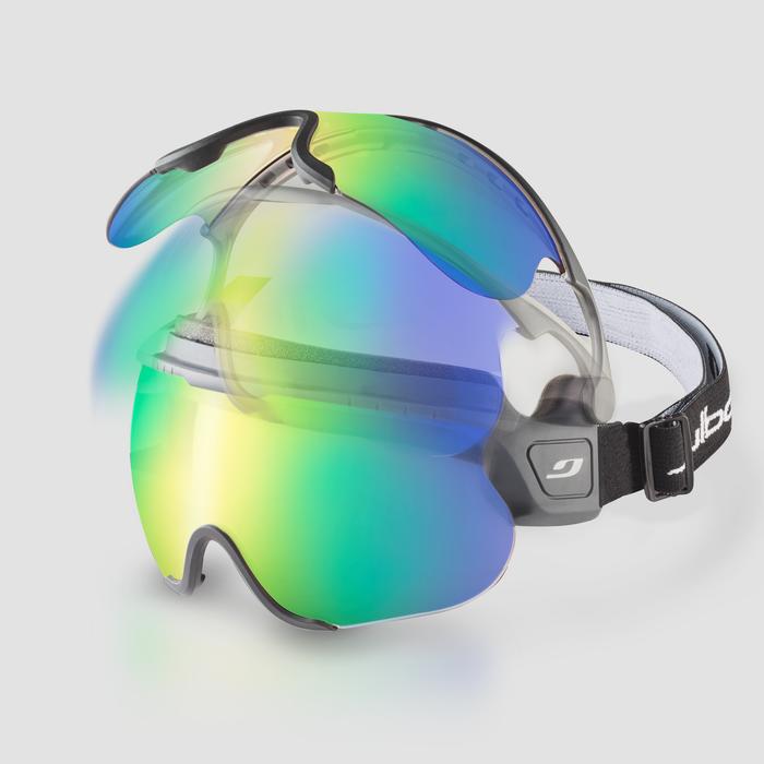 VISIERES SNIPER EVO L Noir / Noir - REACTIV 1-3 High Contrast