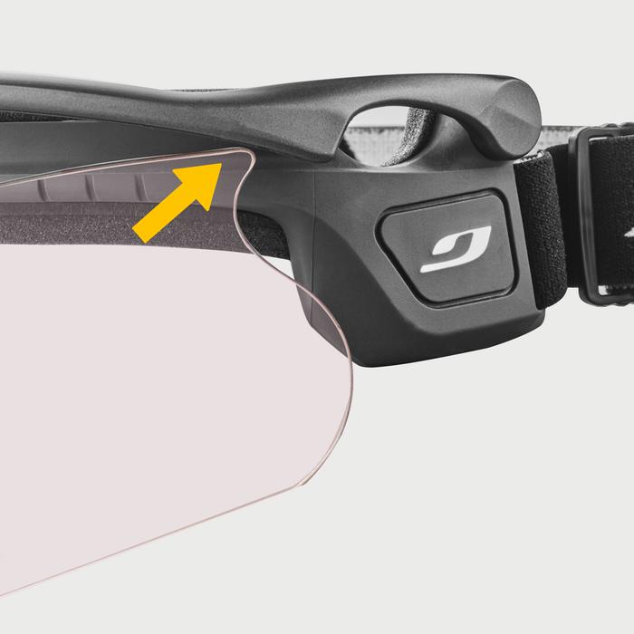 VISIERES SNIPER EVO L Noir / Noir - REACTIV 1-3 High Contrast