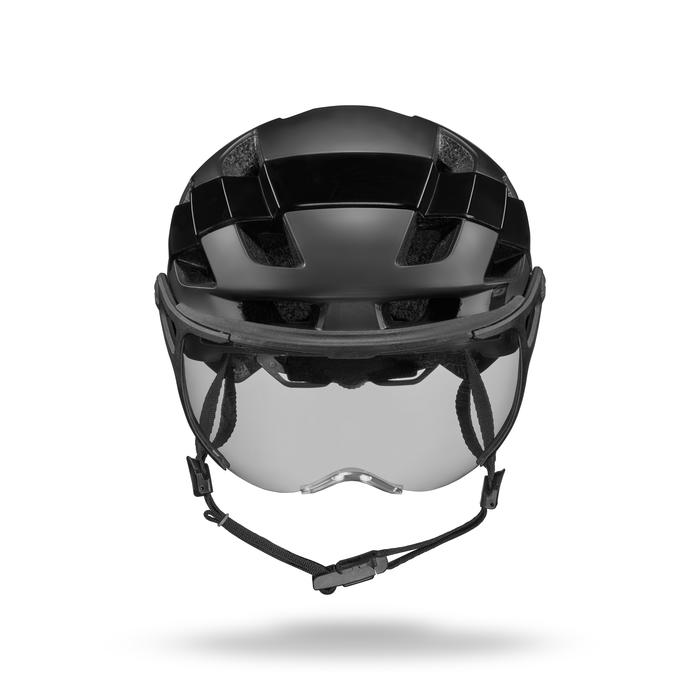 Casque vélo urbain Julbo Itineraire Evo Noir Mat / Noir Brillant - REACTIV 0-3