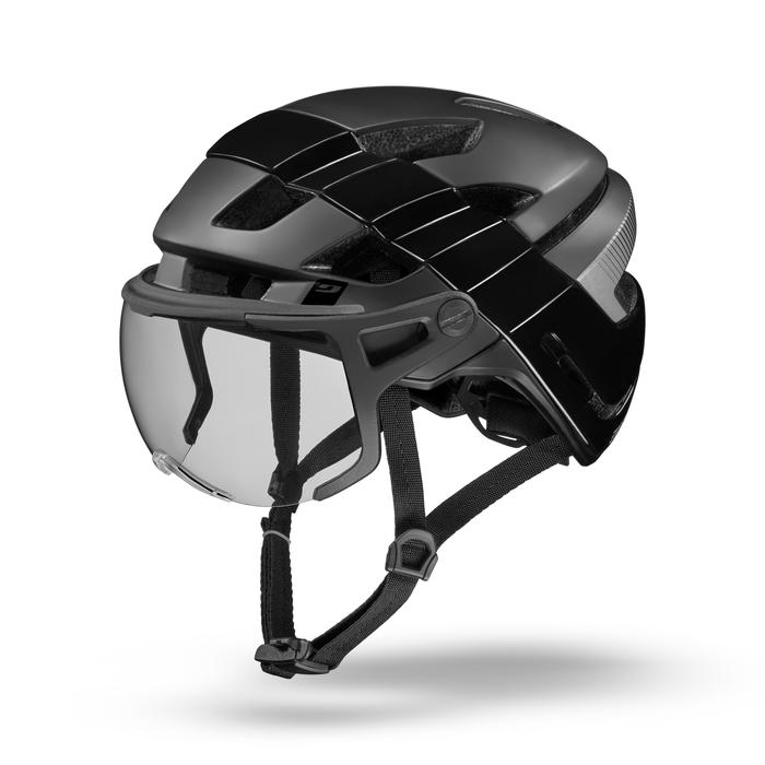 Casque vélo urbain Julbo Itineraire Evo Noir Mat / Noir Brillant - REACTIV 0-3