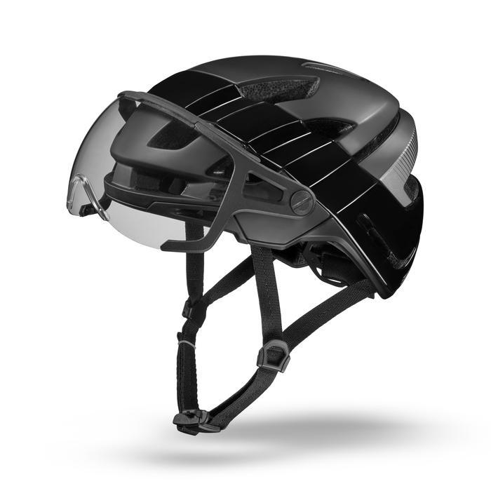 Casque vélo urbain Julbo Itineraire Evo Noir Mat / Noir Brillant - REACTIV 0-3