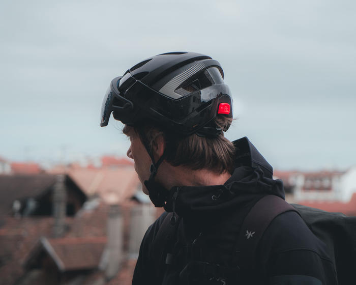 Casque vélo urbain Julbo Itineraire Evo Noir Mat / Noir Brillant - REACTIV 0-3
