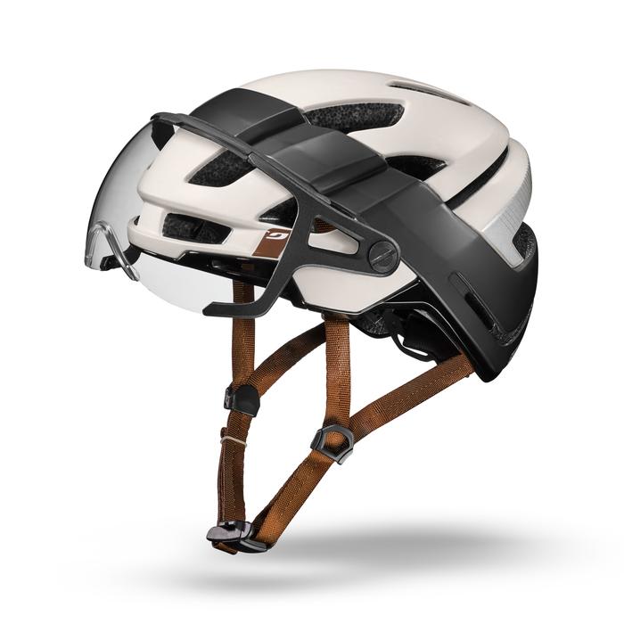 Casque vélo urbain Julbo Itineraire Evo Beige / Noir - REACTIV 0-3