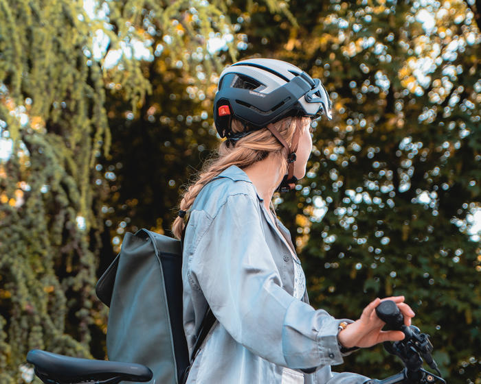 Casque vélo urbain Julbo Itineraire Evo Beige / Noir - REACTIV 0-3