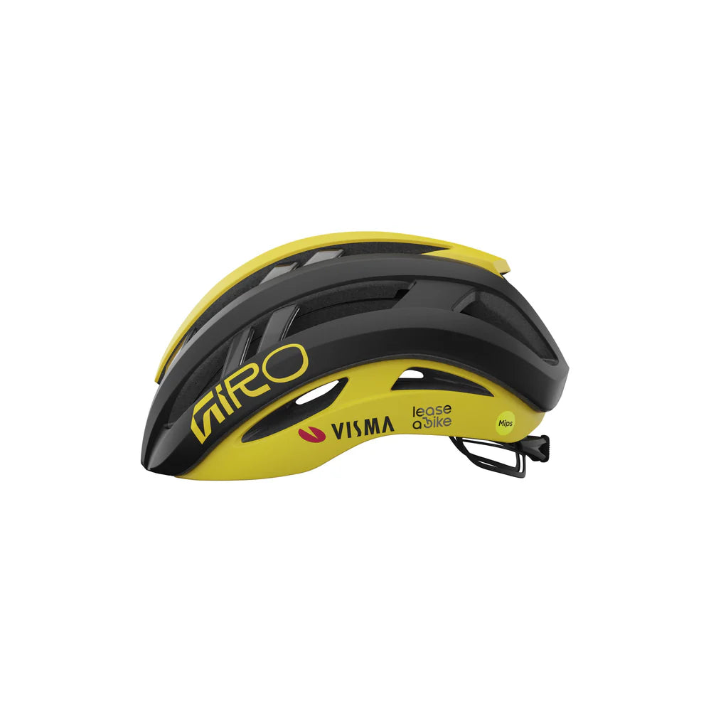 Casque Giro Aries Spherical Visma Lease a Bike 2024 ROC LOC 5 LED offert