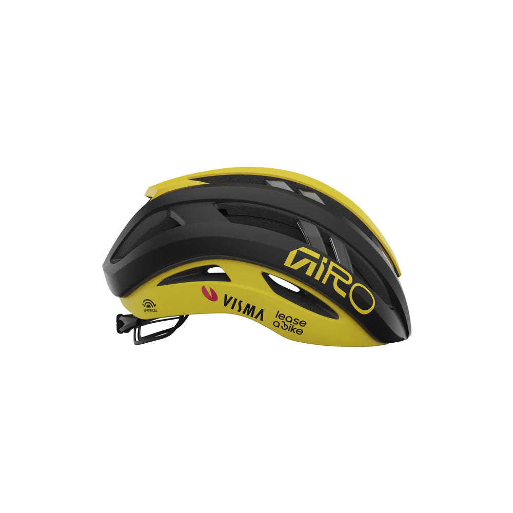 Casque Giro Aries Spherical Visma Lease a Bike 2024 ROC LOC 5 LED offert