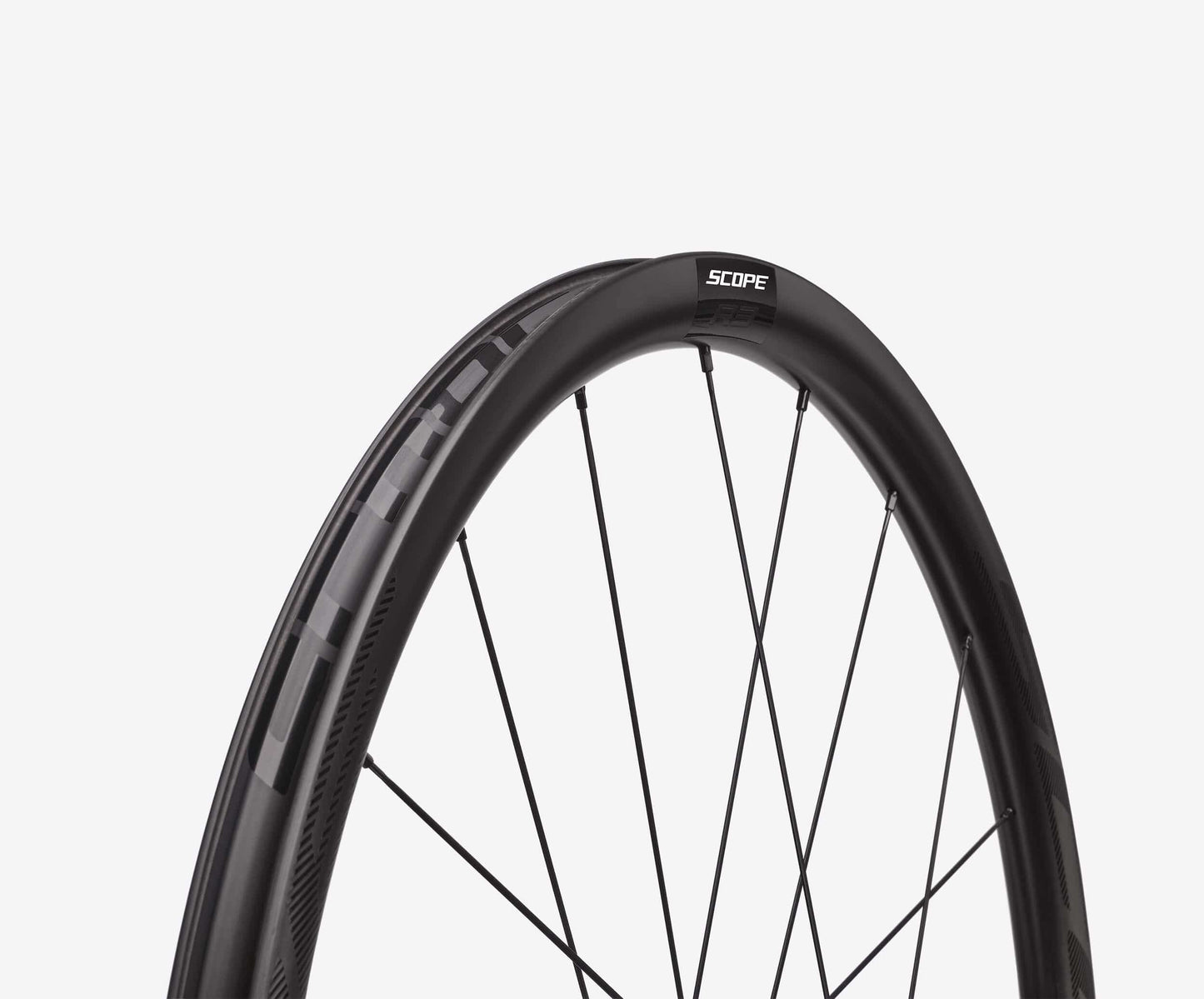 Paire de Roues SCOPE NOIR RACE 30 DISC à Pneus (Center Lock)