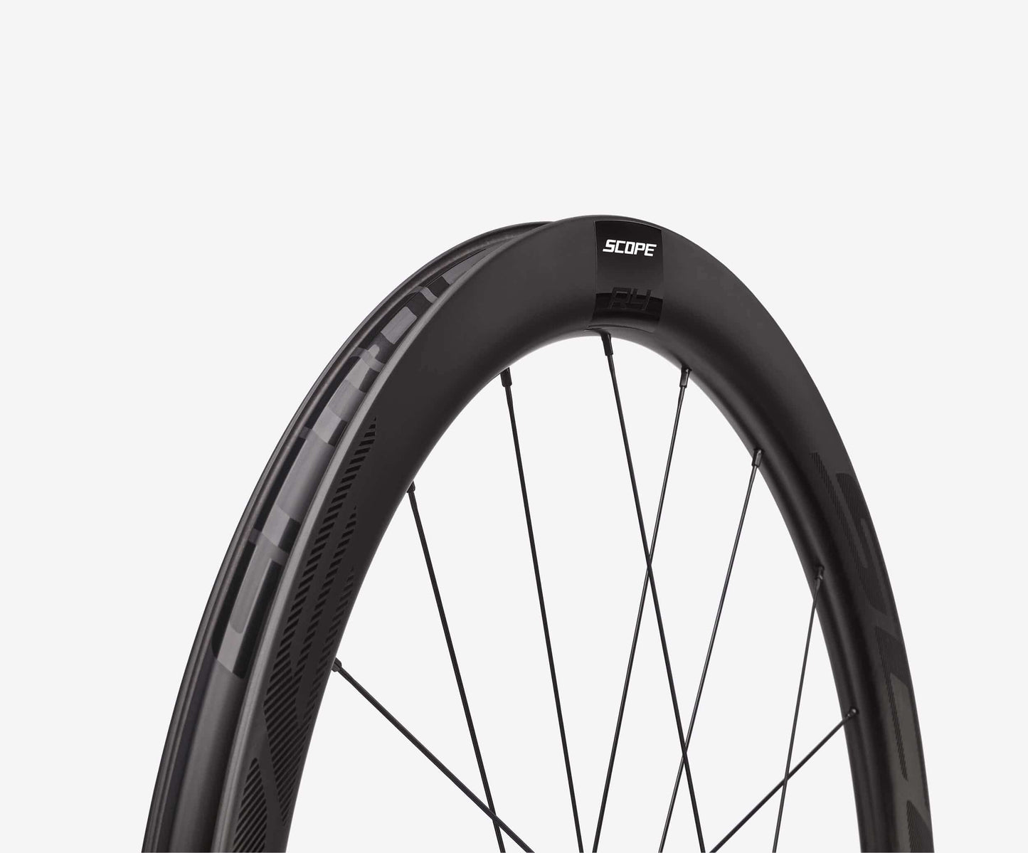 Paire de Roues SCOPE NOIR RACE 45 DISC à Pneus (Center Lock)