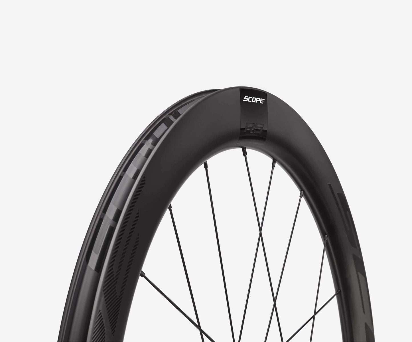 Paire de Roues SCOPE NOIR RACE 57 DISC à Pneus (Center Lock)