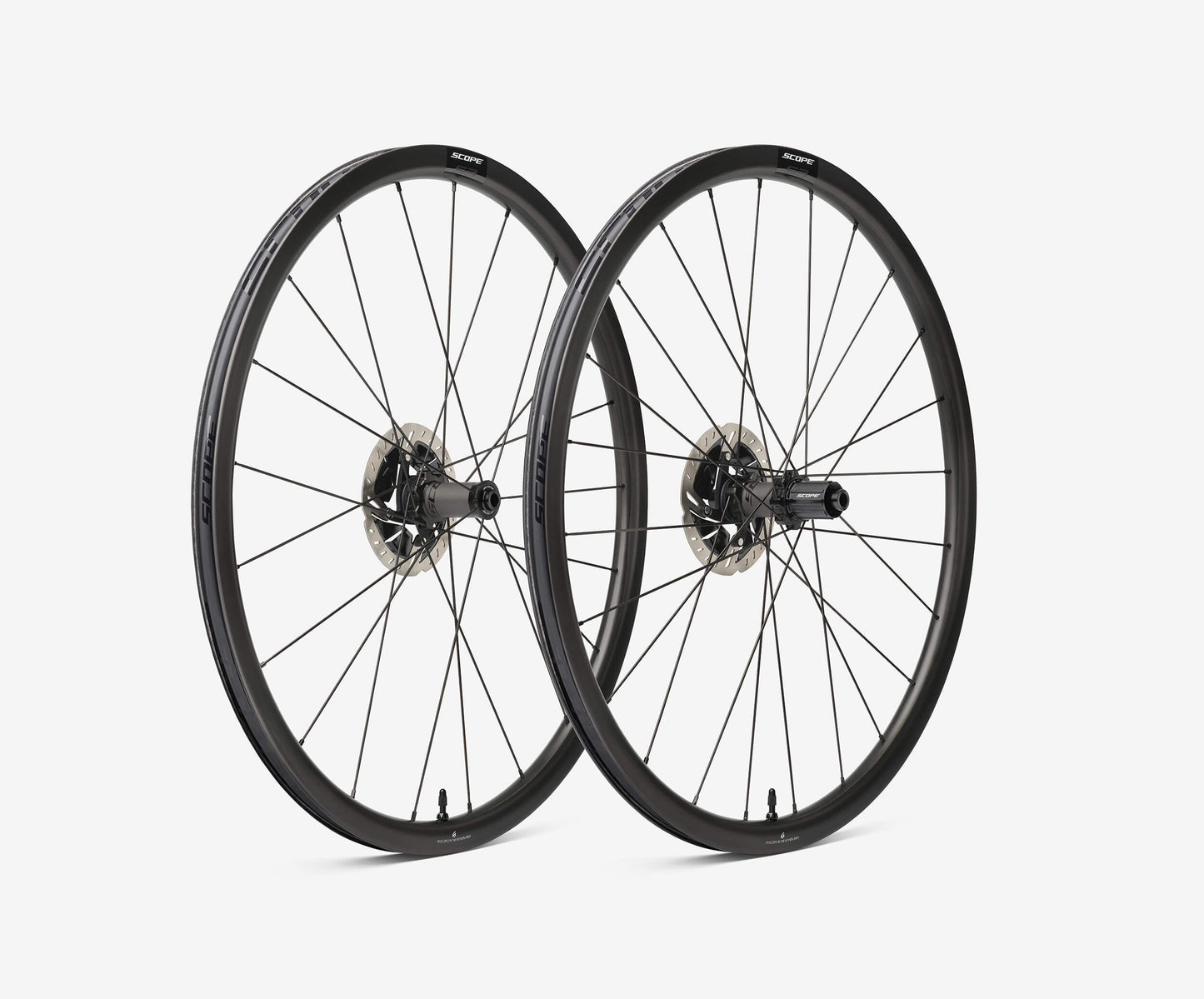 Paire de Roues SCOPE SPORT 30 DISC à Pneus (Center Lock)