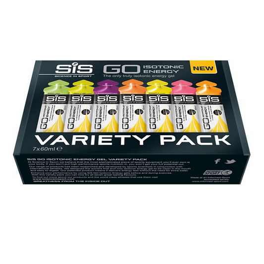 SIS Go Isotonic Energy Pack variété 7 Gels
