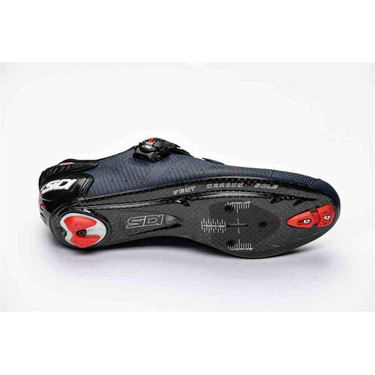 CHAUSSURES ROUTE WIRE 2 CARBON BLEU-NOIR