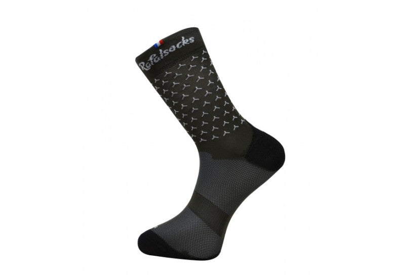 Chaussettes Rafalsocks glitter kaki -blanc