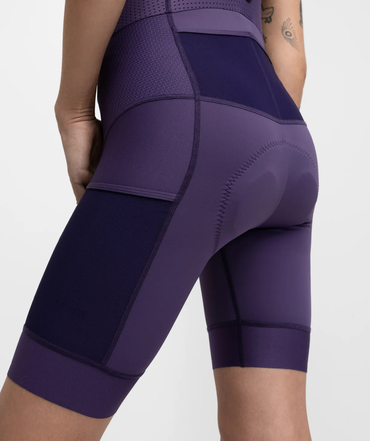 Siroko Cuissard gravel femme Dust Aubergine