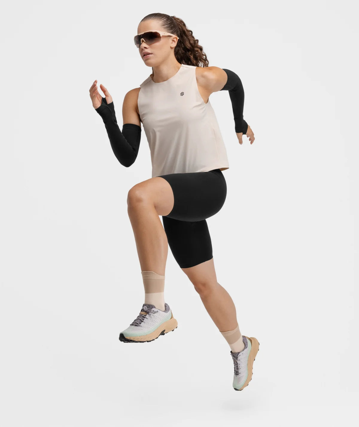 Cuissard trail running femme West Black