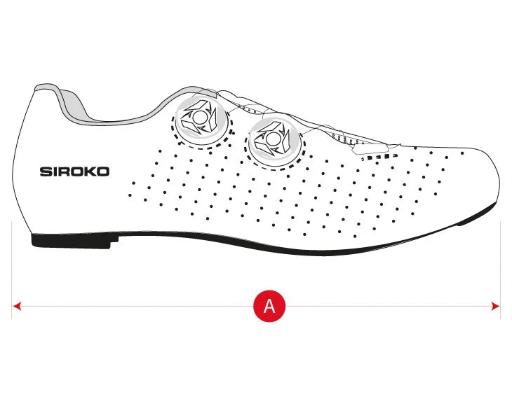 Siroko Chaussures de route OKORIS BLACK