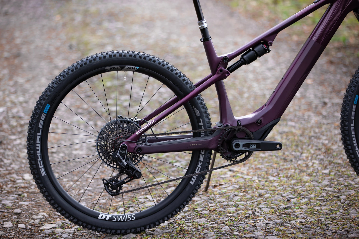 VTT Électrique Superior iXF 9.8 Matt Berry / Carbon 2025