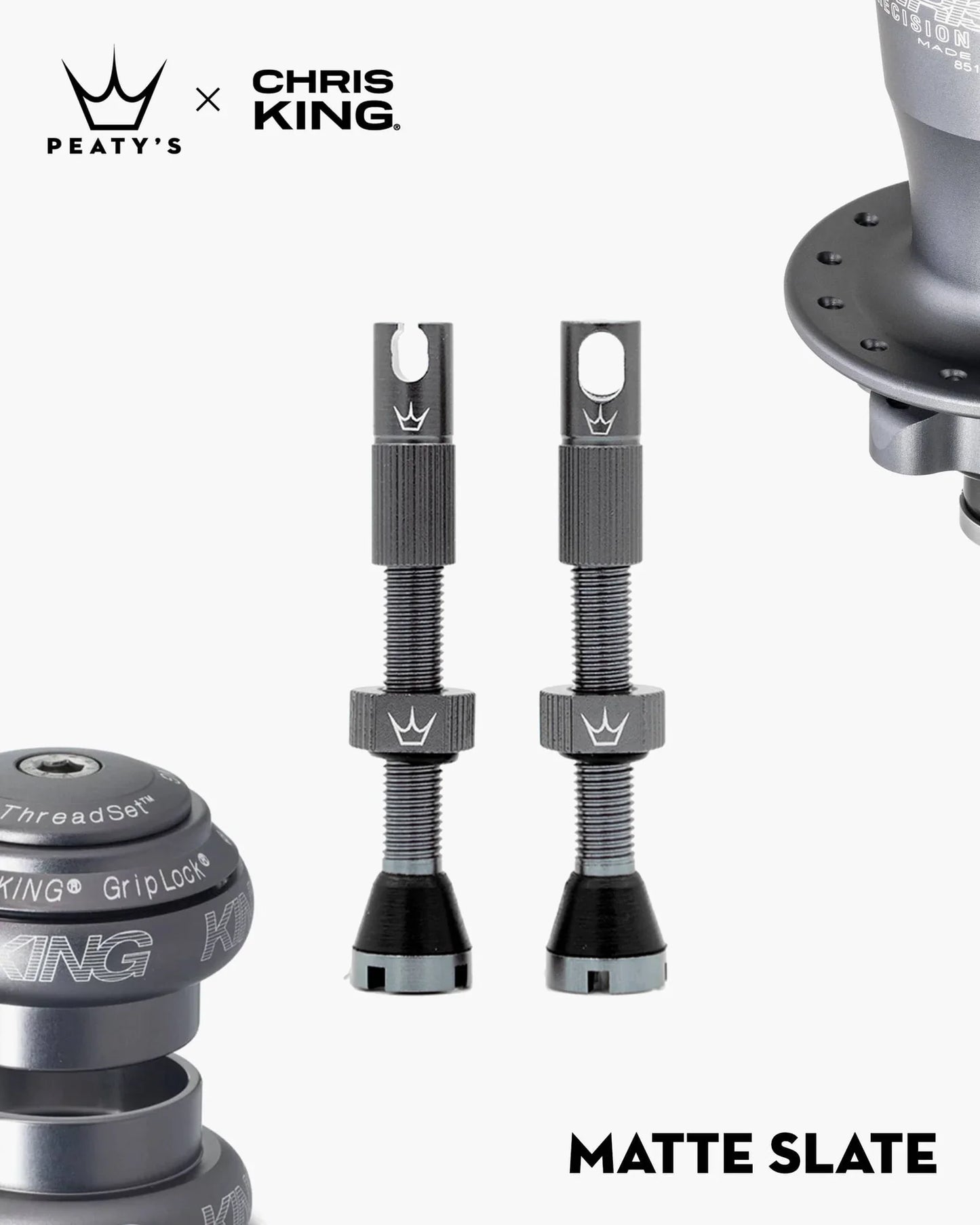 Valves Tubeless Peaty's MK2 Chris King 60mm