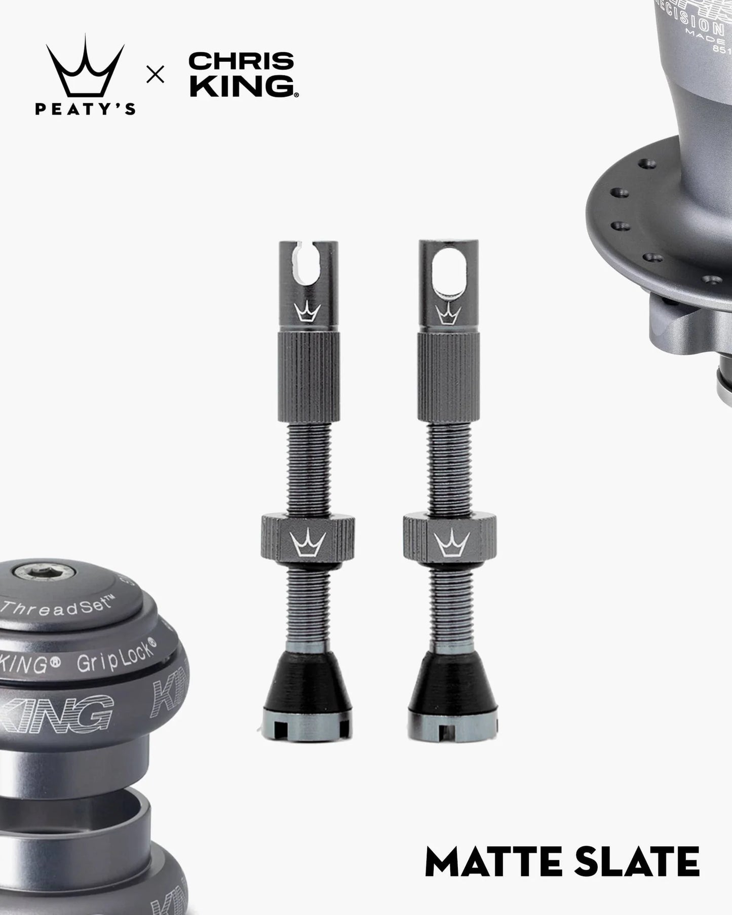 Valves Tubeless Peaty's MK2 Chris King 42mm