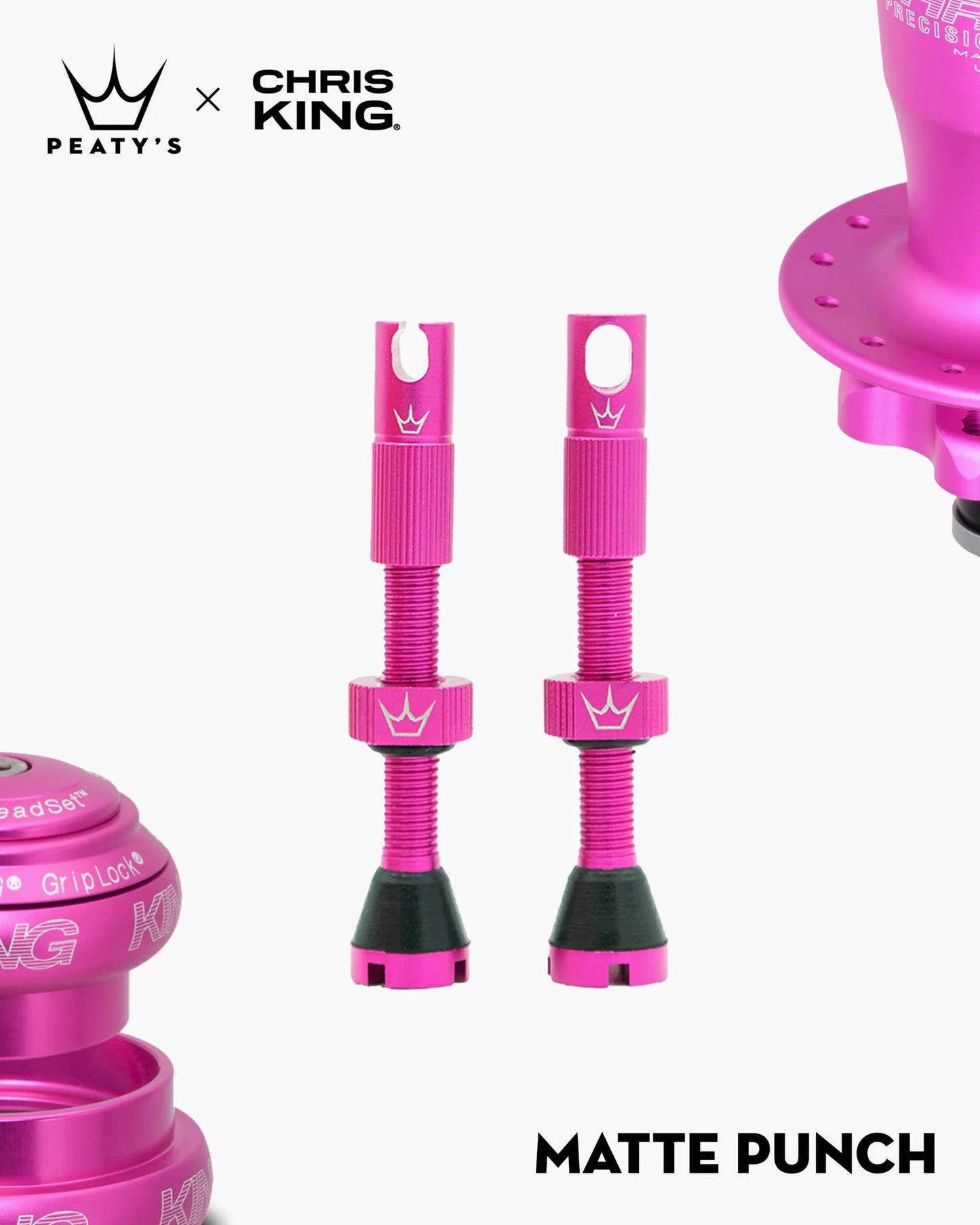 Valves Tubeless Peaty's MK2 Chris King 42mm