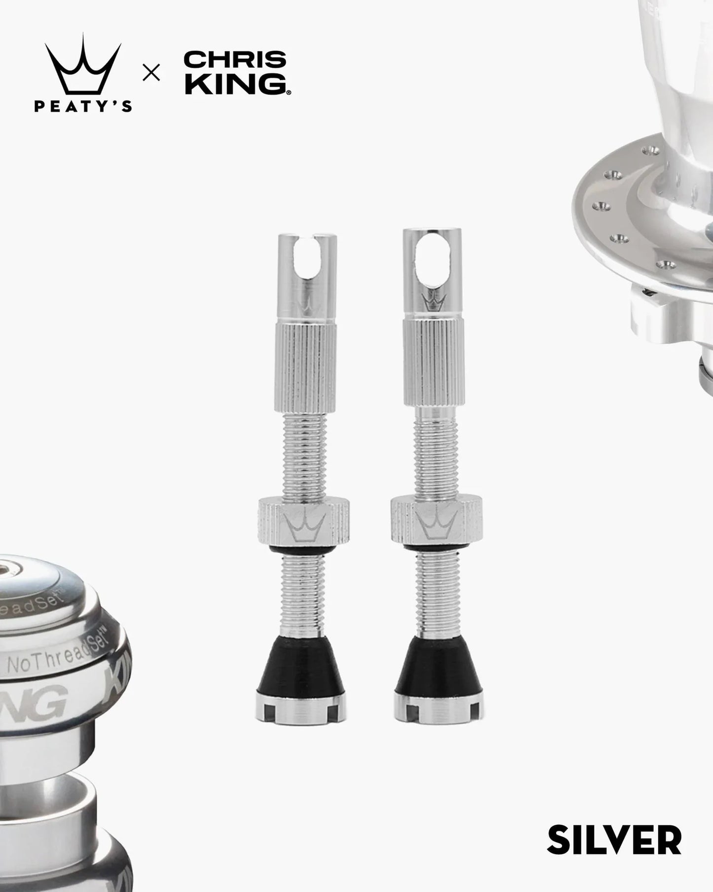 Valves Tubeless Peaty's MK2 Chris King 60mm