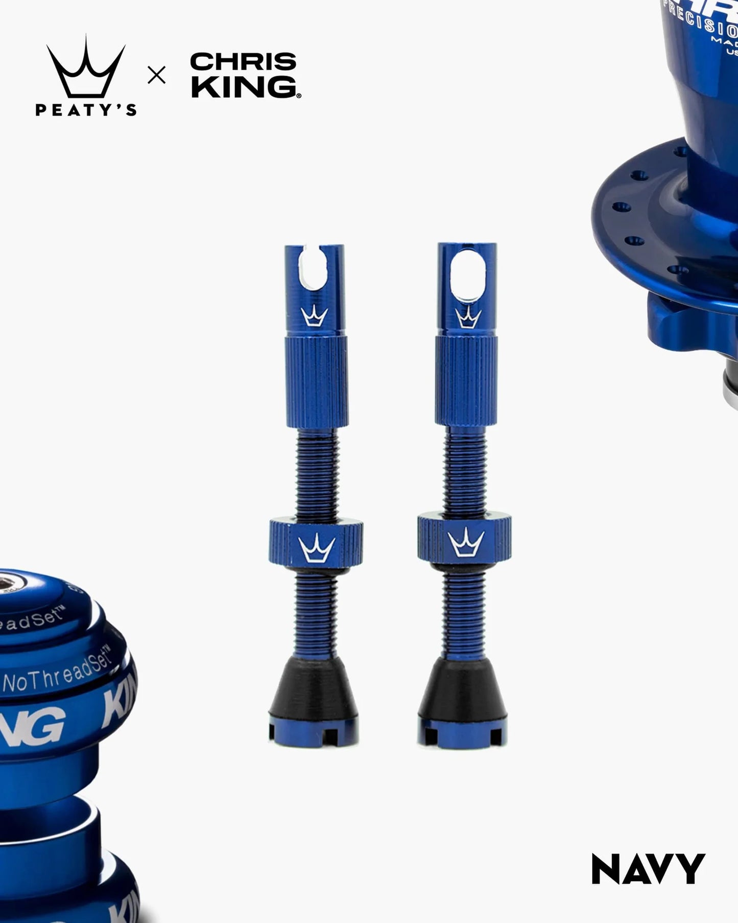 Valves Tubeless Peaty's MK2 Chris King 42mm