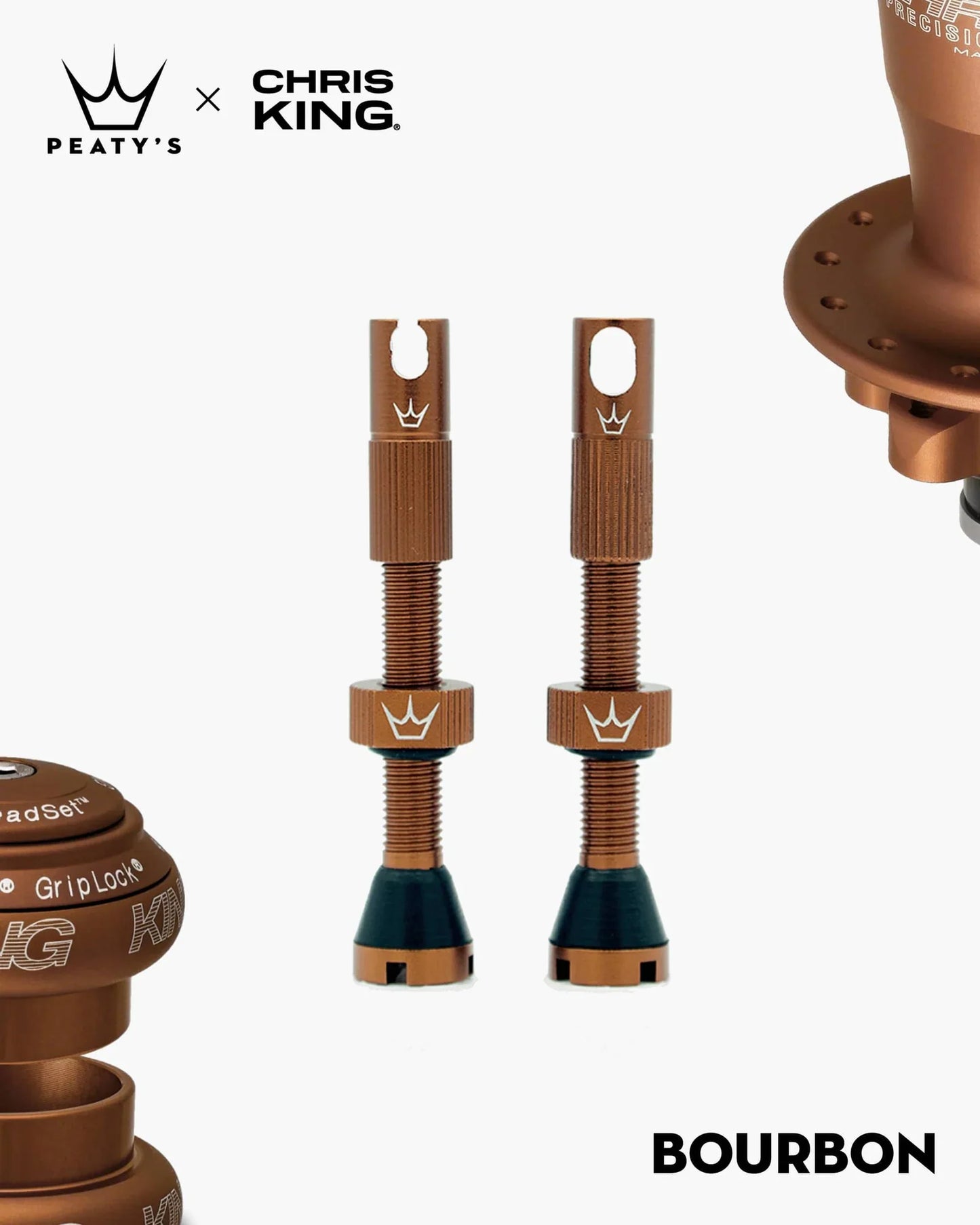Valves Tubeless Peaty's MK2 Chris King 60mm