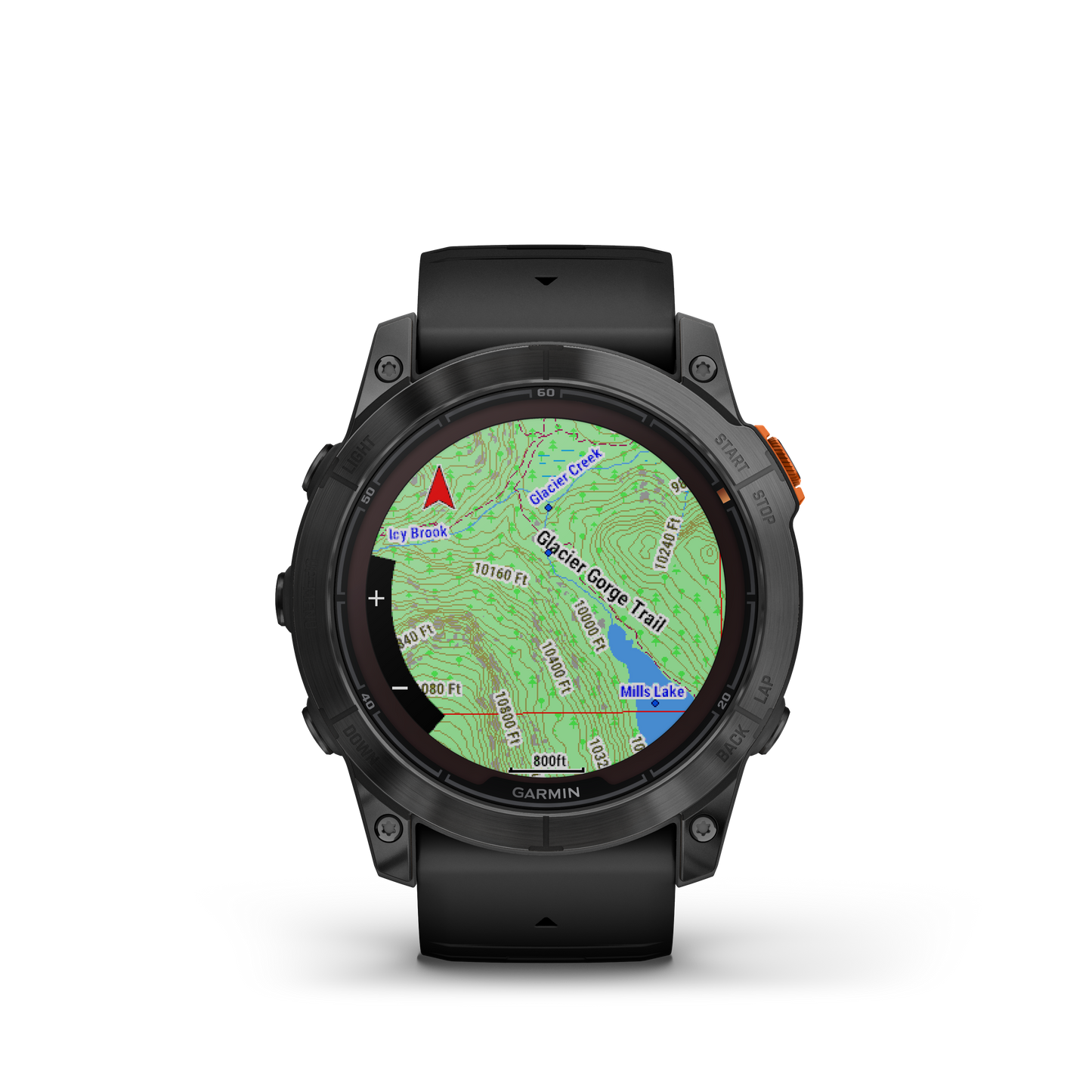 fēnix® 7X Pro – Solar Edition Gray avec bracelet noir