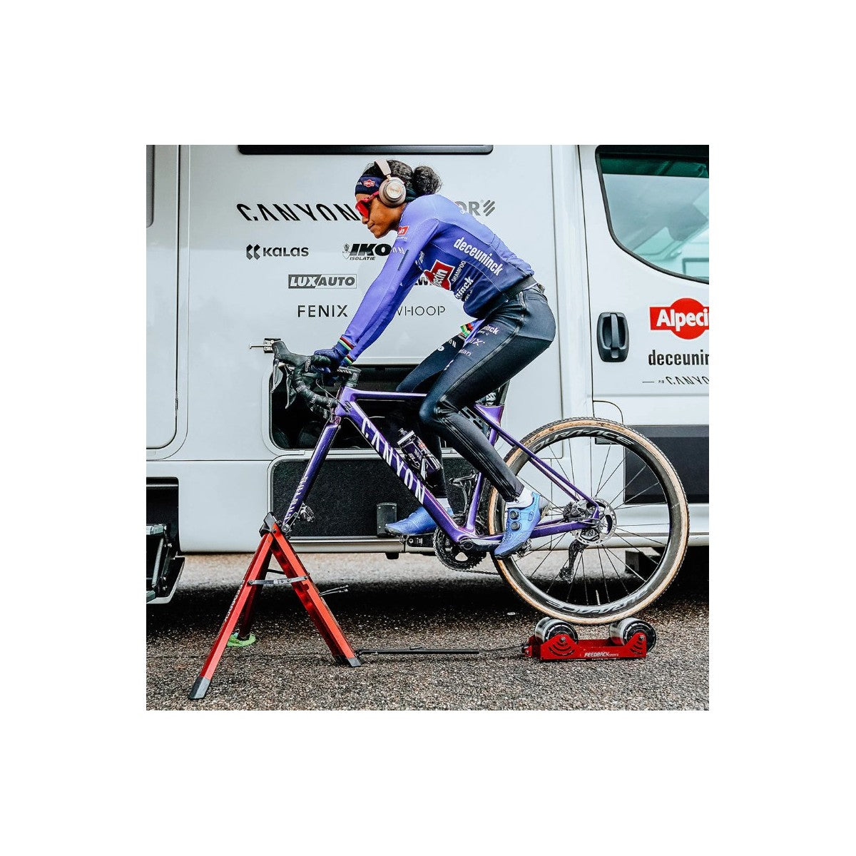 Home trainer Feedback sports Omnium Over Drive