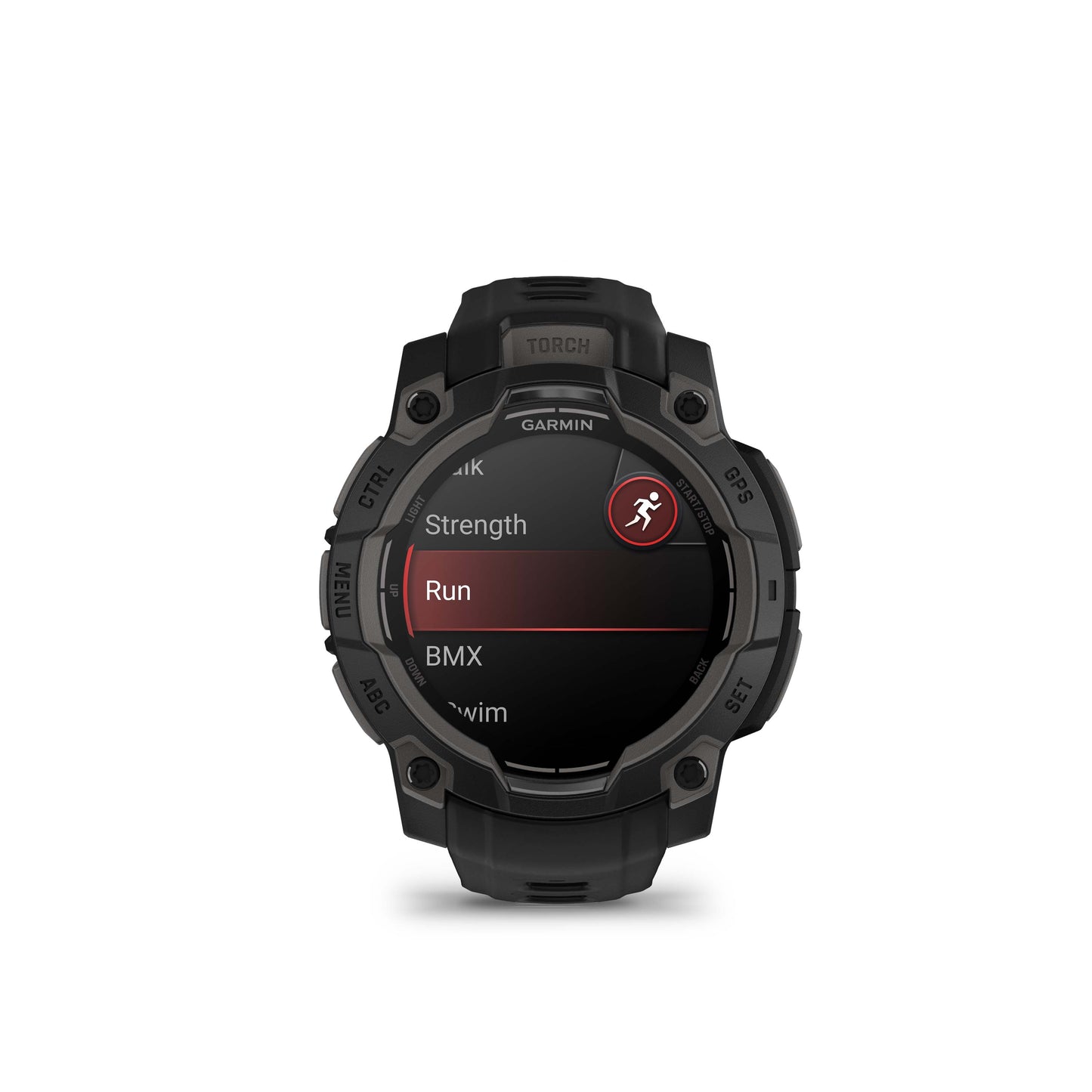 Montre GPS Garmin Instinct 3 AMOLED - 45 mm Noir avec Bracelet en Silicone Noir