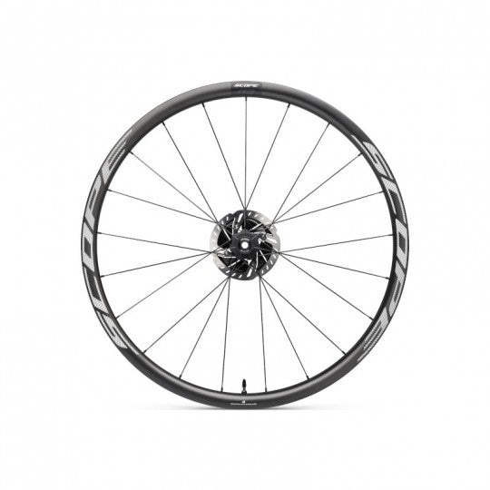 Paire de Roues SCOPE BLANC RACE 30 DISC à Pneus (Center Lock)